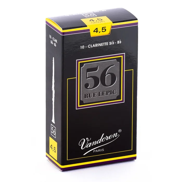 10-Pack of Rue Lepic Bb Clarinet Reeds 4.5