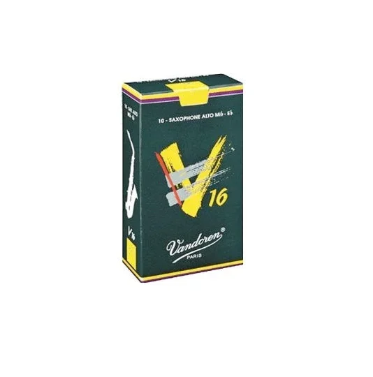 10-Pack of Vandoren 3 Alto Saxophone V16 Reeds