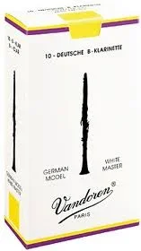 10-Pack of Vandoren Bb Clarinet German Reed 2