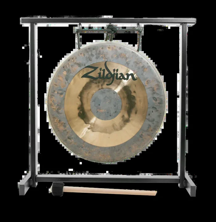 12″ Traditional Gong and Table-Top Stand Set