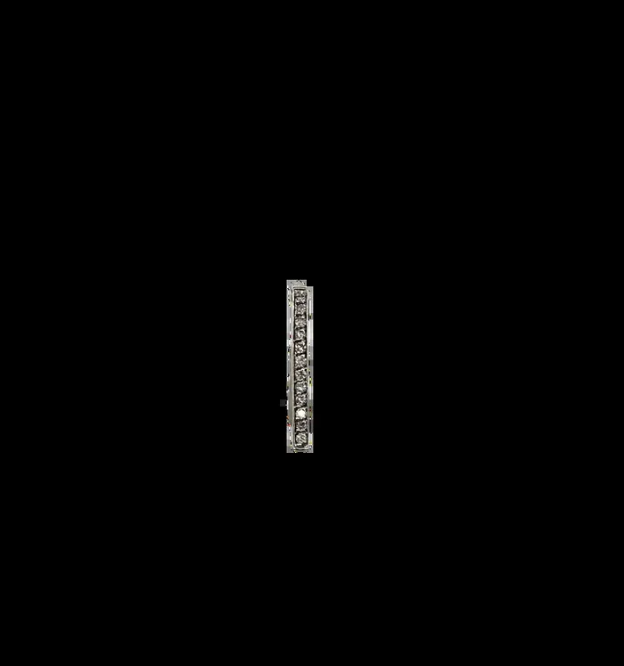14k White Gold 1/3 CTW Diamond Bar Pendant
