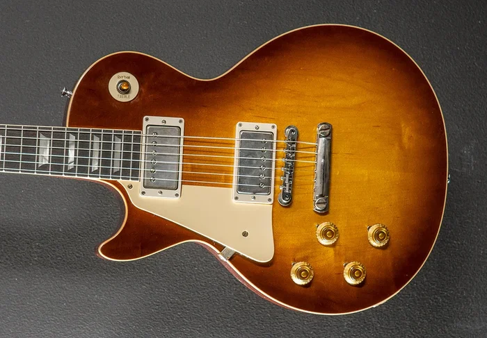 1958 Les Paul Standard Reissue Left Hand – Iced Tea Burst