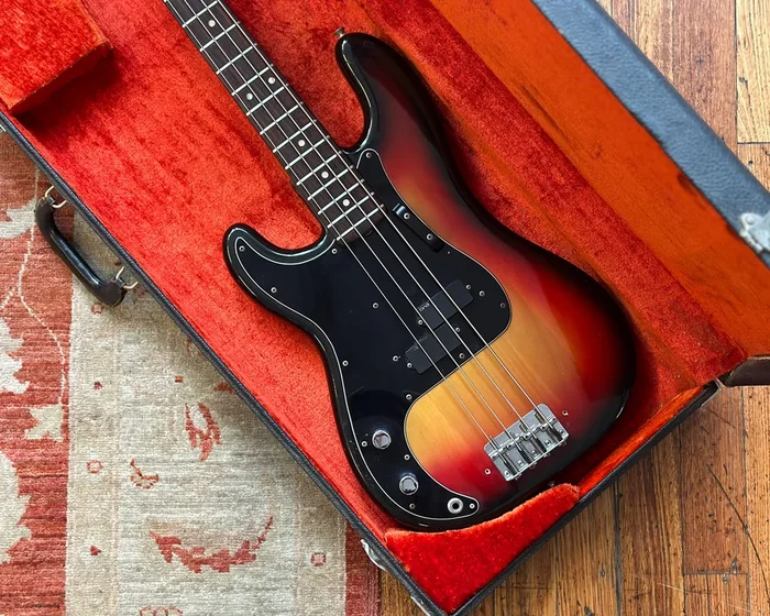 1975 Fender Precision Bass (Left Handed) – 3.9kg w/ OHSC
