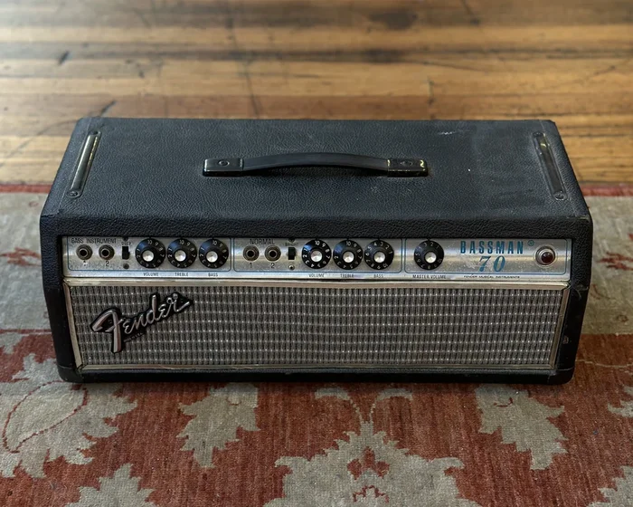 1979 Vintage Fender Bassman 70 Head – 240v
