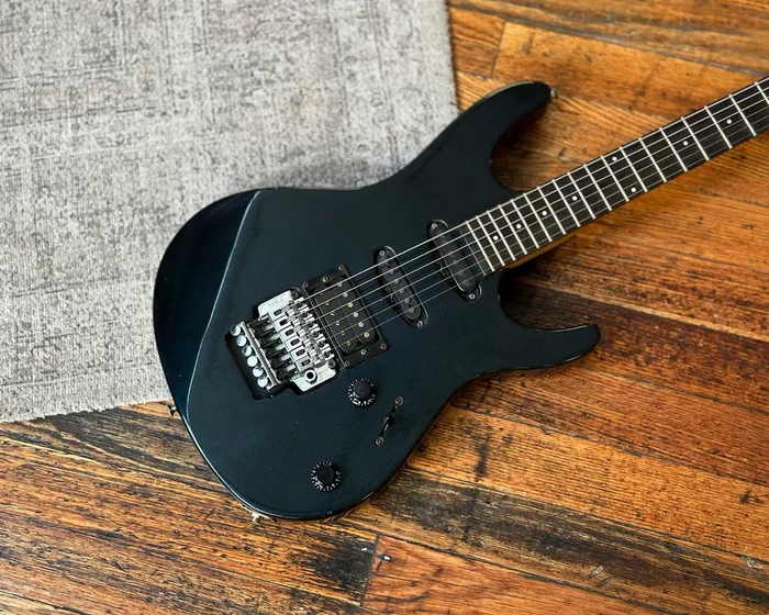 1988 Ibanez RG 340 Roadstar II – Dark Blue w/ HSC