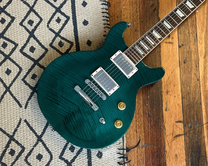 1998 Gibson Historic Les Paul Standard DC – Jalapeño Green – 2.7kg