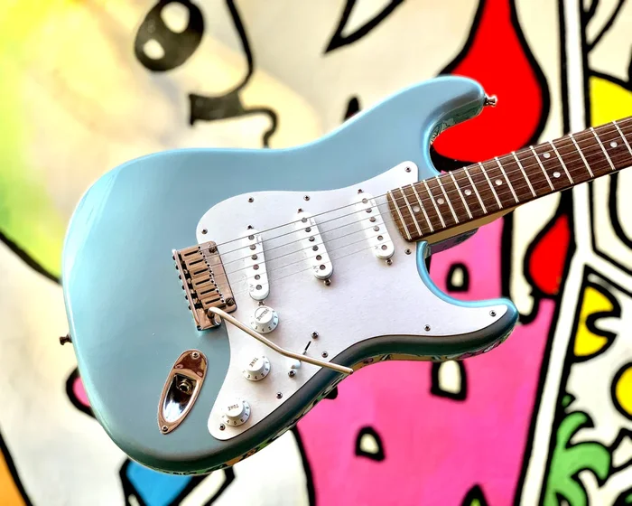 2012 Fender FSR American Deluxe Stratocaster – Ice Blue Metallic