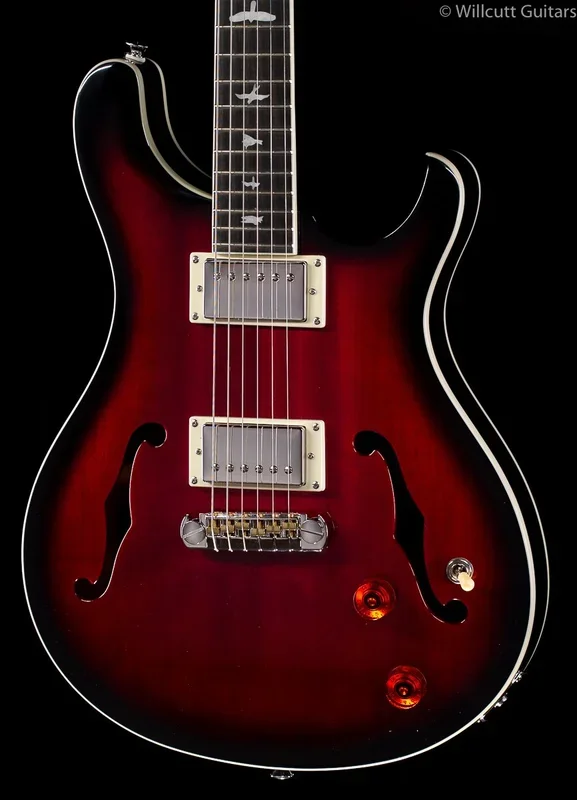 2019 PRS SE Hollowbody Standard Fire Red