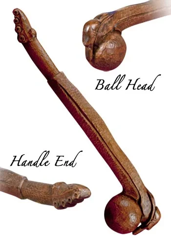 21.5″ Wooden Beaver War Club