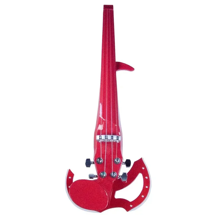3Dvarius Line Violín eléctrico de 4 cuerdas, rojo