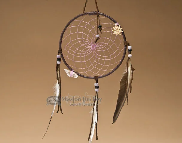 6″ Native American Dream Catcher – Purple