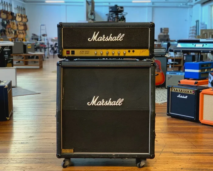 ’88 Marshall JCM 800 Model 2203 w/ cab