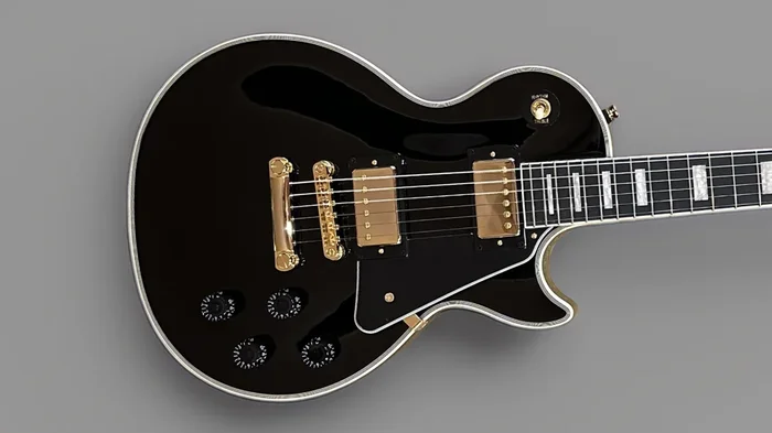 “Inspired by Gibson Collection” Les paul Custom – Ebony