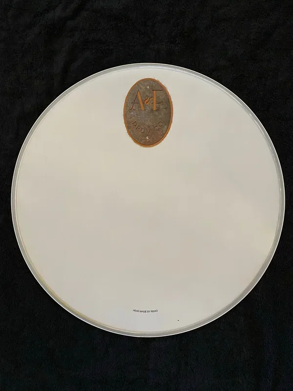 A&F Logo Bass Drum Heads by Remo