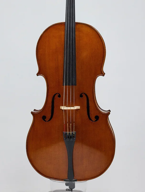 A Cello Made in Collaboration By Luis Pedro and Michael Goronok