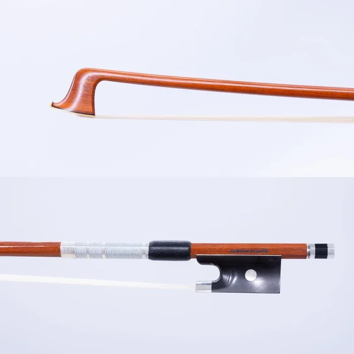 A Fine Silver Mounted Violin Bow By David Forbes, #790.