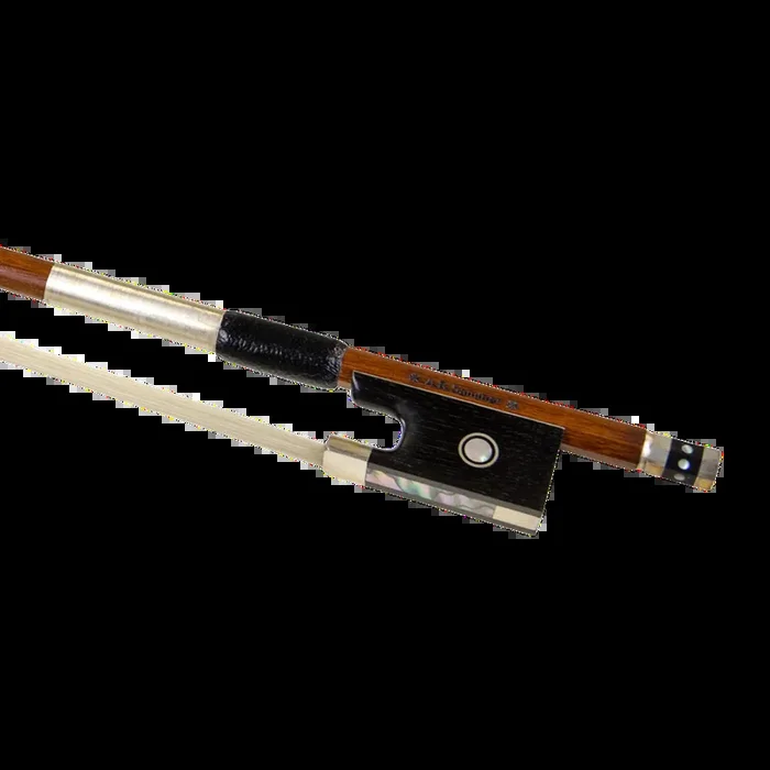 A.R. Sandner Pernambuco Violin Bow with Round Stick 4/4