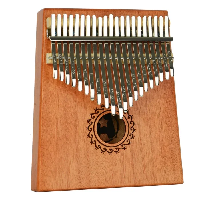 A-Star 21 Key Kalimba Thumb Piano – Natural