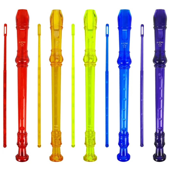 A-Star Descant Plastic Colour Recorder Pack