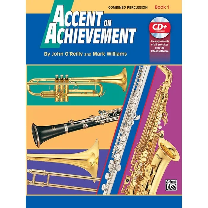 Accent On Achievement – Percussion Combined Book 1