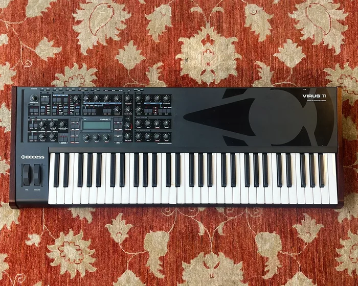 Access Virus TI 61 Key Keyboard Synthesizer w/ Road Case