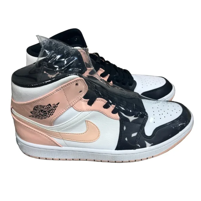 Air Jordan 1 Mid “Arctic Orange Black Toe” – Men’s Size 9.5