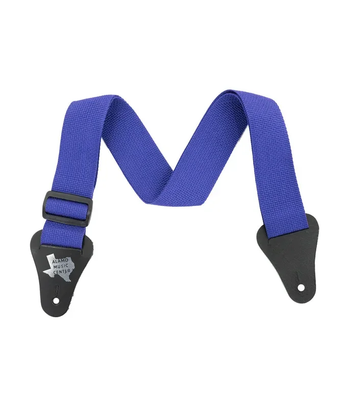 Alamo Music Center Nylon Guitar Strap – Purple