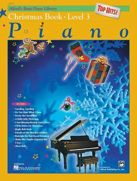 Alfred – Basic Piano Library – Christmas Book – Level 3