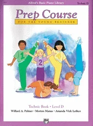 Alfred – Prep Course for the Young Beginner – Technic Book – Level D