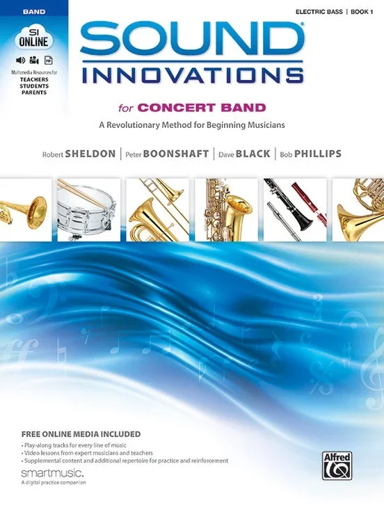 Alfred – Sound Innovations – Concert Band – Electric Bass – Book 1