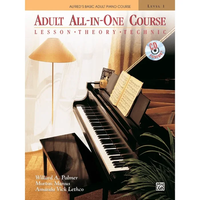 Alfred’s Basic Adult All-in-One Course, Book 1 with CD