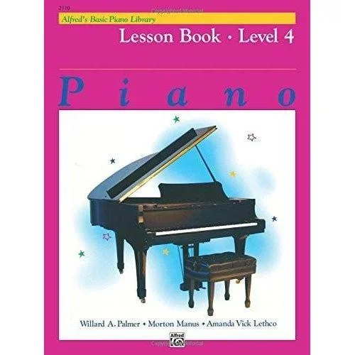 Alfred’s Basic Piano Course – Lesson Book – Level 4