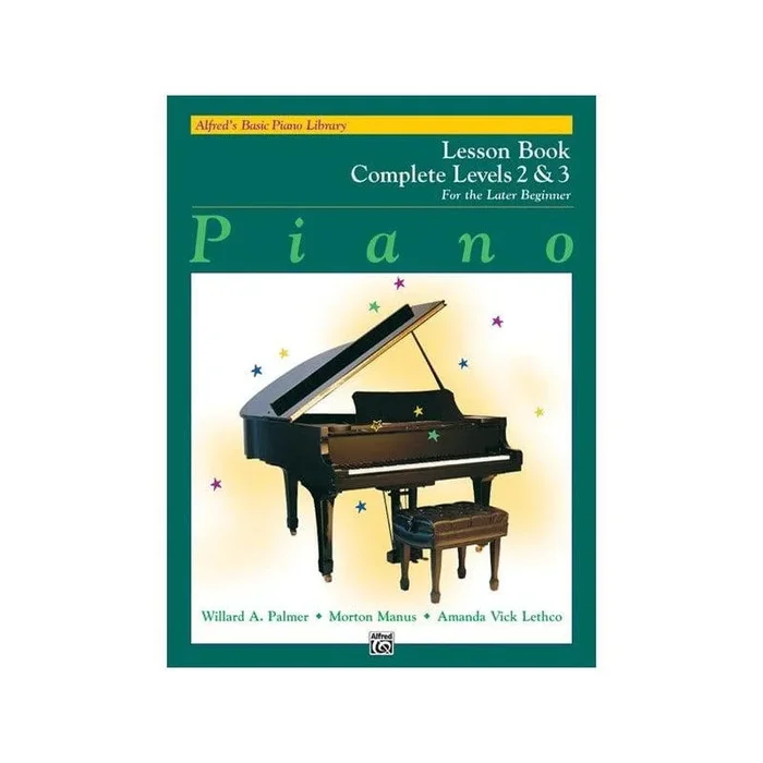 Alfred’s Basic Piano Library | Lesson Book | Levels 2 & 3