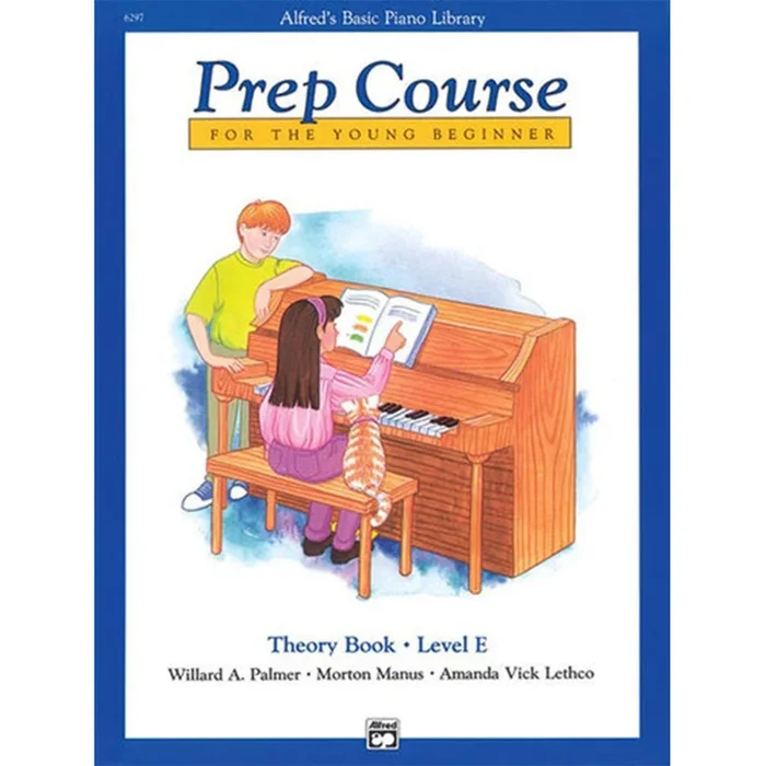 Alfred’s Basic Piano Prep Course Theory Book Level E