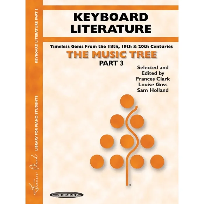 Alfred Music Tree Keyboard Literature Pt.3 – 002X0