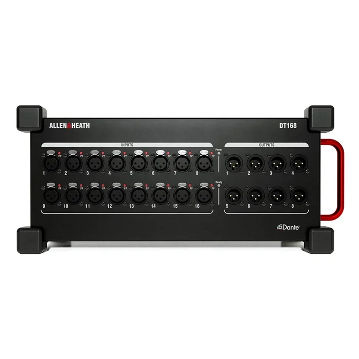 Allen & Heath DT168 16-input Dante I/O Expander