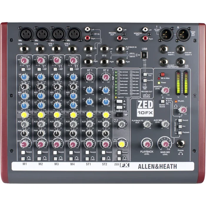 Allen & Heath ZED-10FX USB Mixer