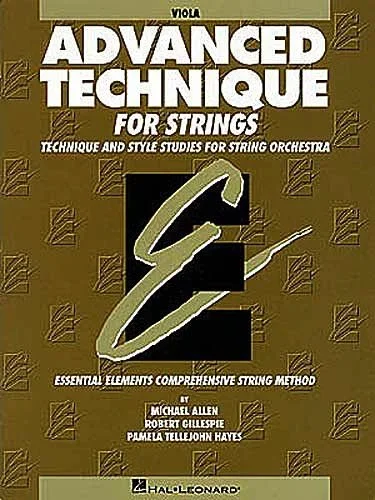 Allen, M., Gillespie, R., & Hayes, P.T.: Advanced Technique (viola)