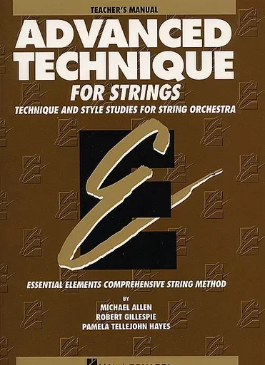 Allen, M., Gillespie, R., & Hayes, P.T.: (Score) Advanced Technique (teacher’s manual)