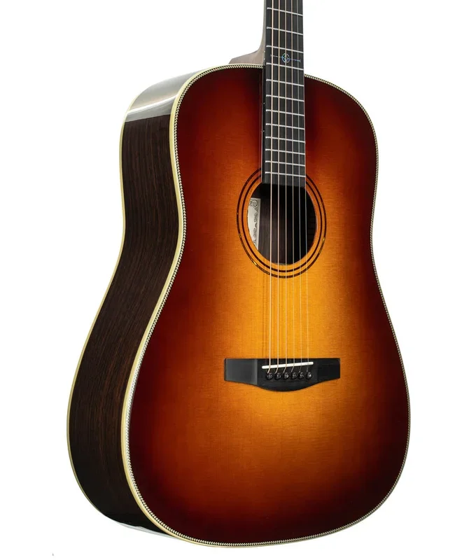 Alvarez LDR70e Laureate 12-Fret Acoustic-Electric Guitar – Herringbone Sunset
