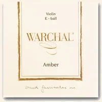 Amber Violin String Set – 4/4 – Medium Gauge with Ball E