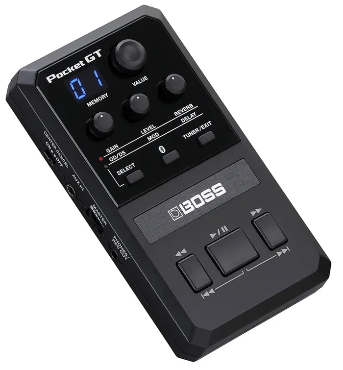 Amplificador Modelador de Guitarra Recargable Boss Pocket GT