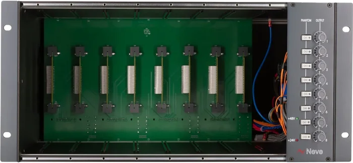 AMS Neve 1073/1084 5U Rack with PSU, Phantom and Gain Control