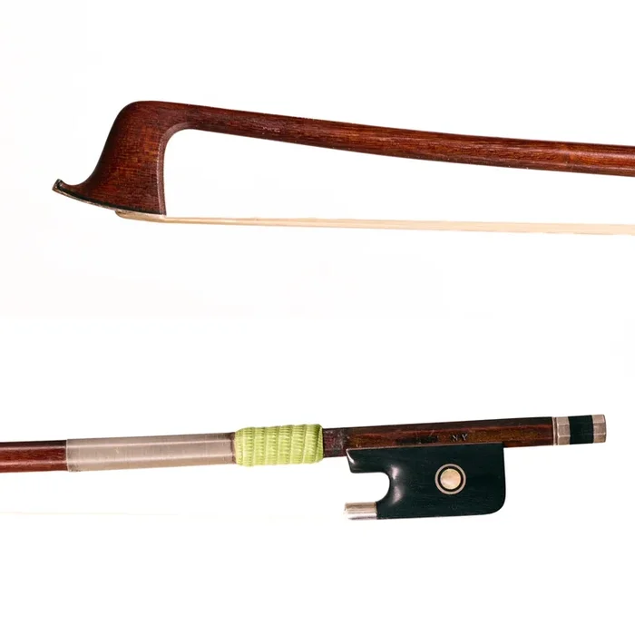 An Excellent Viola Bow In Silver By William Salchow, USA.
