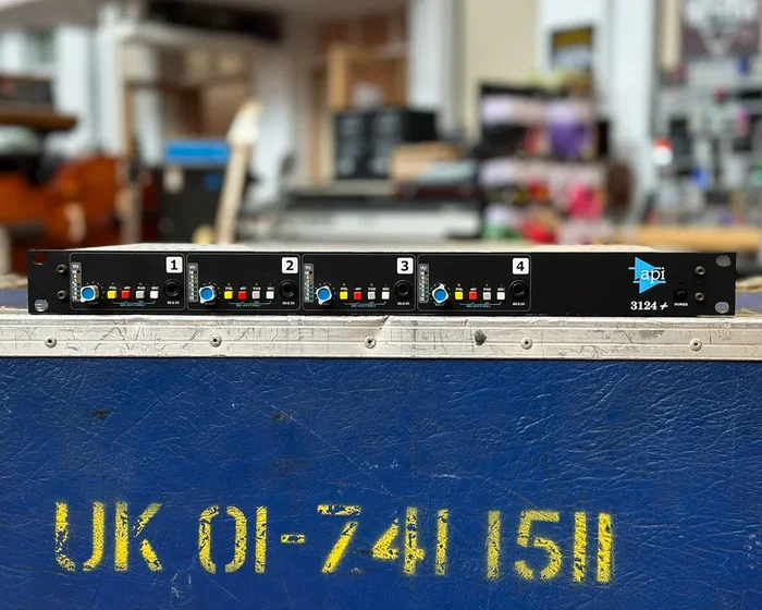 API 3124 X Discrete 4-Channel Mic/Line Pre