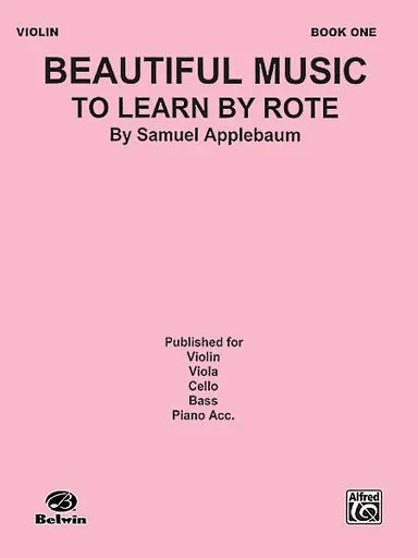 Applebaum: Beautiful Music To Learn by Rote (violin)