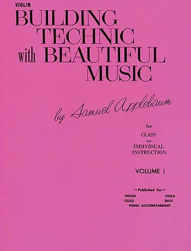 Applebaum: Building Technic with Beautiful Music Vol.1 (cello)