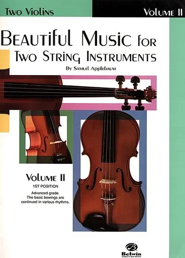 Applebaum, S.: Beautiful Music for Two String Instruments Book 2 (2 violins) Alfred