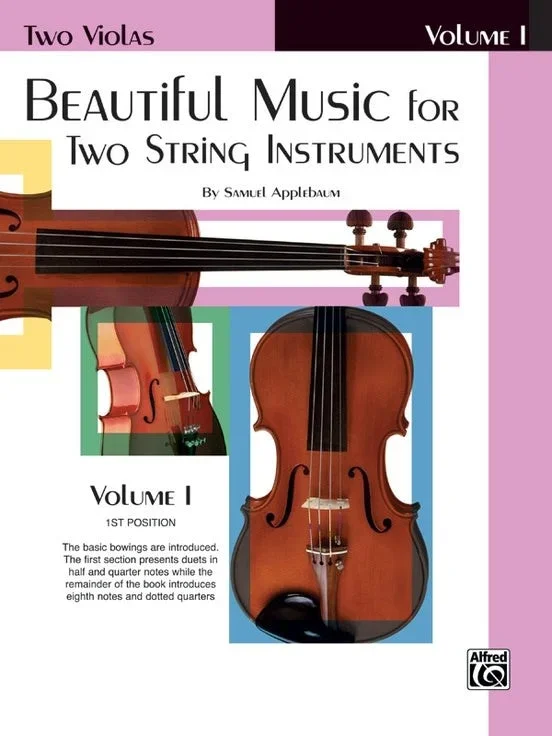 Applebaum, S.: Beautiful Music for Two String Instruments Volume 1 (2 violas) Alfred
