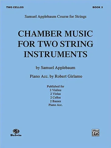 Applebaum, S.: Chamber Music for Two String Instruments V.3 (2 cellos)